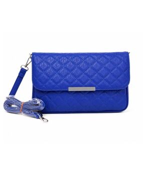 NWT Damsel in Defense Clutch Blue Concealed Carry Crossbody Purse Holster